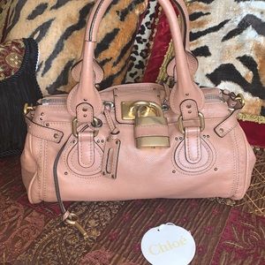Authentic Chloe leather bag